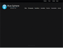 Tablet Screenshot of bluespheremedia.com